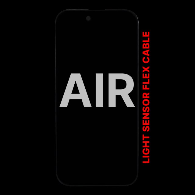 Display OLED completo compatibile per iPhone Air con Sensore luminosità flat (Used Service Pack Pull: grado A)