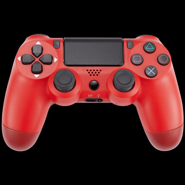DoubleShock 4 Wired Controller per Playstation 4 (Rosso)