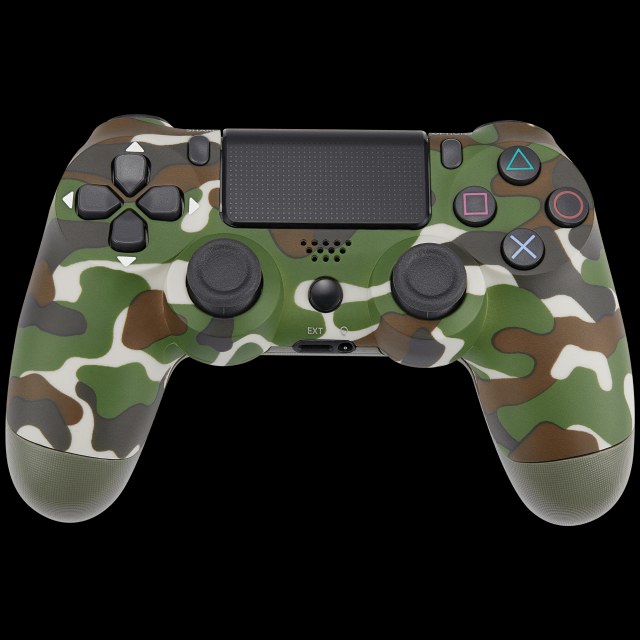DoubleShock 4 Wired Controller per Playstation 4 (Verde Camo)