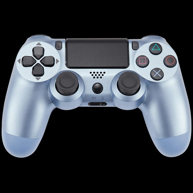 DoubleShock 4 Wired Controller per Playstation 4 (Titanio Blu)