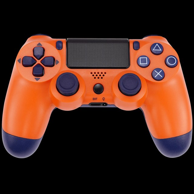 DoubleShock 4 Wired Controller per Playstation 4 (Sunset Arancione)