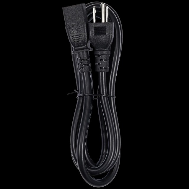 AC Power Cavo Cord (C13) per Xbox Series S / Xbox Series X / Xbox 360 (Original) / Original Xbox / PS3 / Computers, Monitors e Printers (US / Canada Version)