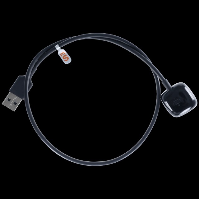 USB-A Magnetic Watch Charging Cavo per Google Pixel Watch Series 2 / Series 3 (1 m / 3.3 ft) (Service Pack Grade: A) (Nero)