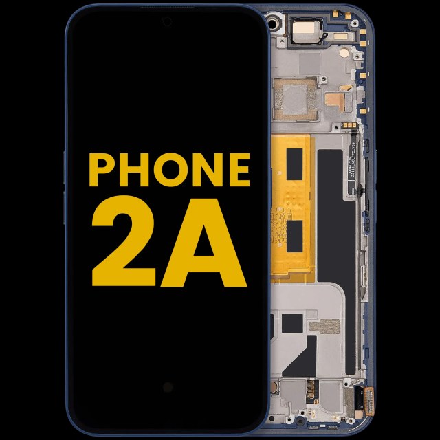 Display OLED completo con Frame per Nothing Phone (2a) (Refurbished) (Blu)