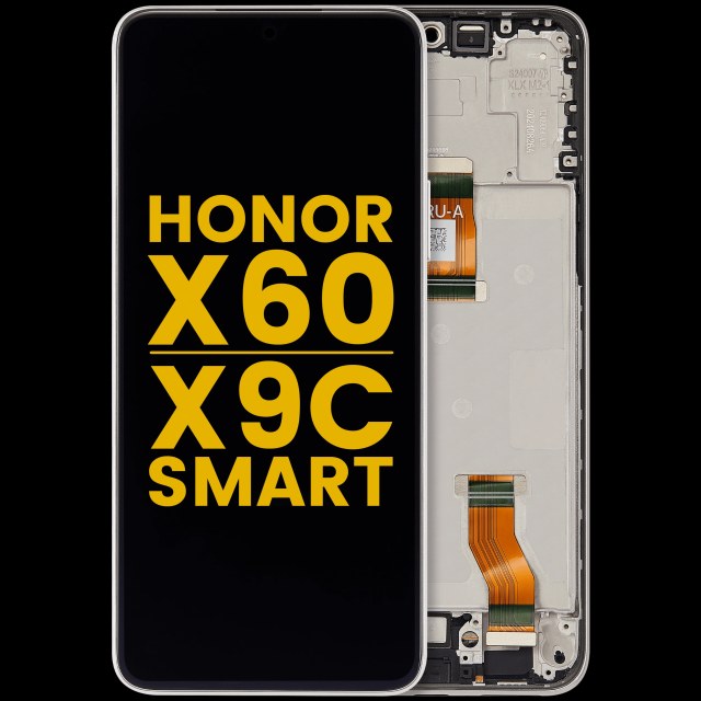 Display LCD completo con Frame per Honor X60 / X9c Smart (Refurbished) (Argento)