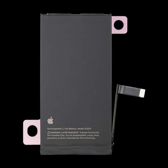 Batteria di ricambio con adesivo per iPhone 14 (Service Pack)