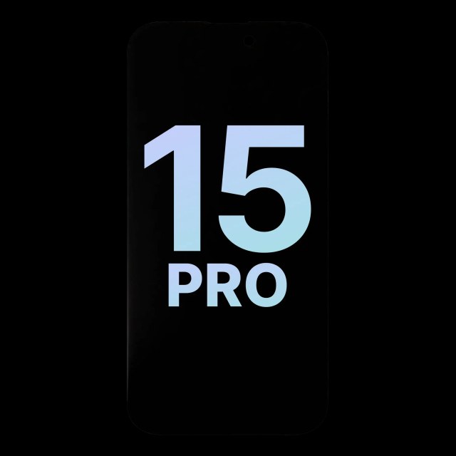Display OLED completo per iPhone 15 Pro (Service Pack)