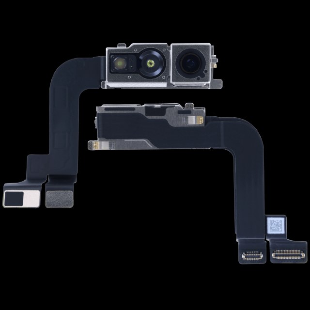 Fotocamera frontale compatibile per iPhone 15 Pro Max (Service Pack)