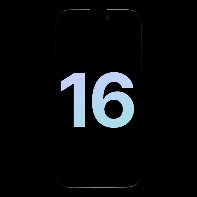 Display OLED completo per iPhone 16 (Service Pack)