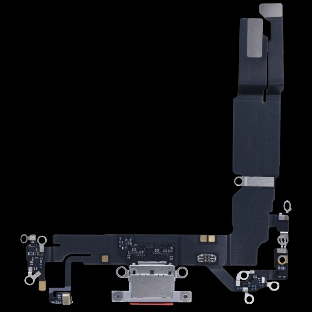 Flat connettore di ricarica con scheda per iPhone 16 (EU / UK / CA) (Service Pack) (Bianco)