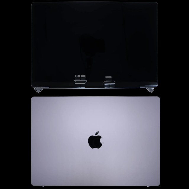 Display LCD completo per MacBook Pro 16" A2485 (2021) Pro / Max / A2780 (2023) / A2991 (2023) (Service Pack) (Grigio siderale)