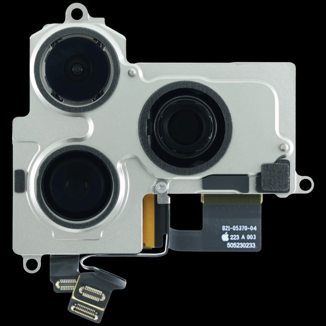 Modulo Fotocamera posteriore per iPhone 17 Pro (Service Pack) (versione UK/EU)