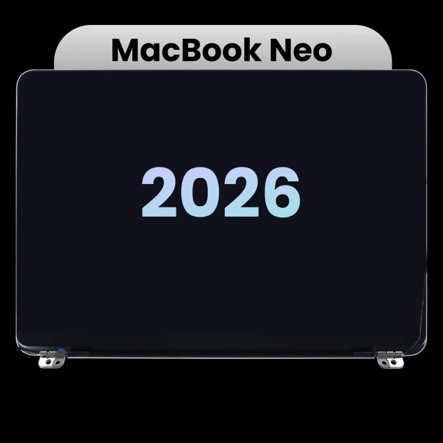 Display LCD completo per MacBook Neo (2026) (Service Pack) (Blush)