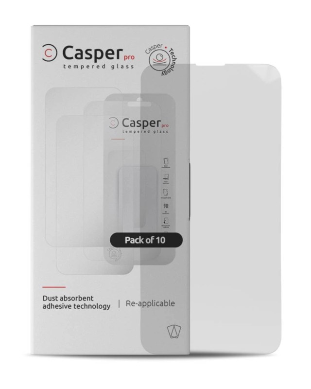 Pro Vetro temperato per iPhone 15 Pro Max (10 Pack) (Clear)
