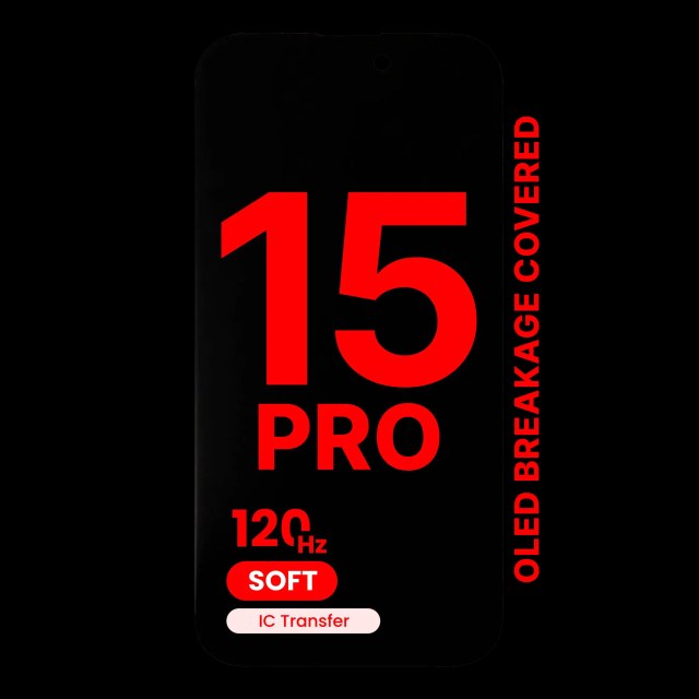 Display OLED completo per iPhone 15 Pro (120HZ)