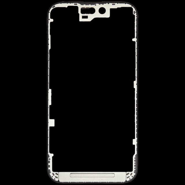 LCD Frame Without Glue Compatible per iPhone 15 (5 Pack) (OCA Master)