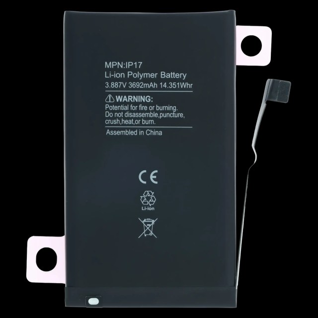 Batteria di ricambio per iPhone 17