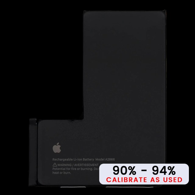 Batteria di ricambio per iPhone 14 Pro (Used OEM Pull: Grade C / SOH 90% to 94%)