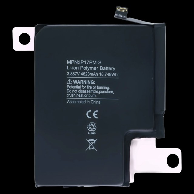 Batteria di ricambio per iPhone 17 Pro Max (UK / EU Version)