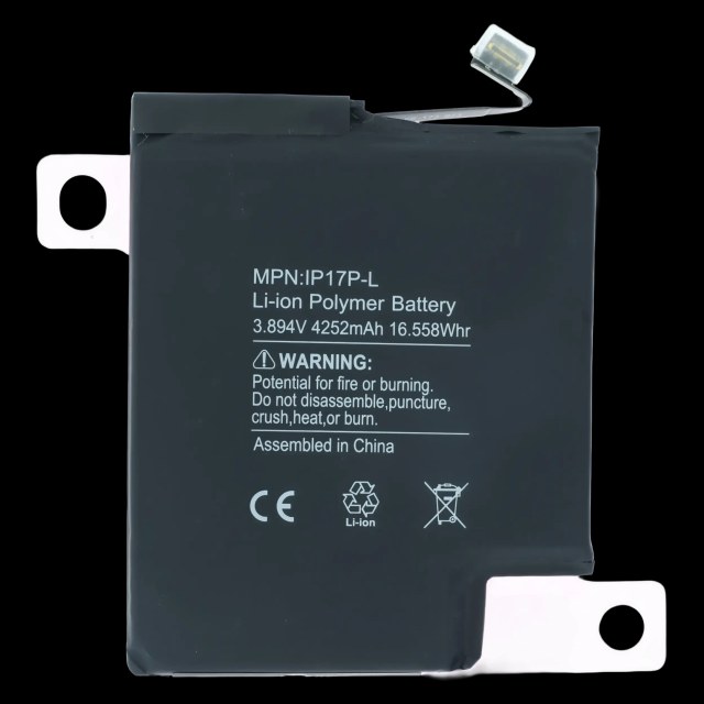 Batteria di ricambio per iPhone 17 Pro (US Version)