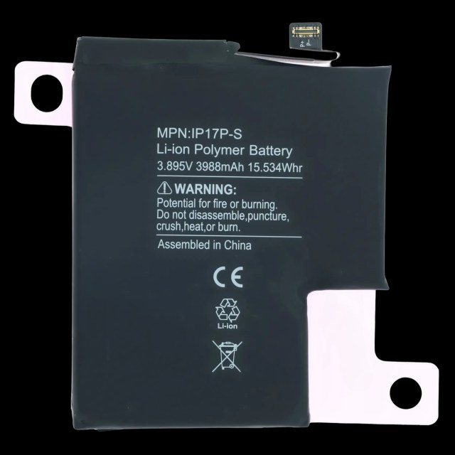 Batteria di ricambio per iPhone 17 Pro (UK / EU Version)