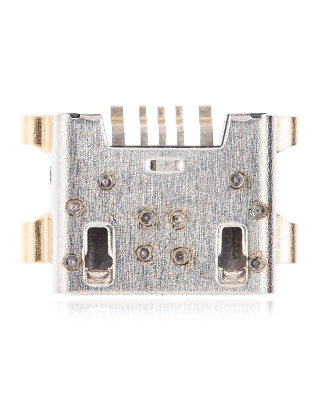 Connettore di ricarica soldering requiRosso - 05 Pin - Micro B - 4 Anchor Points (C113)