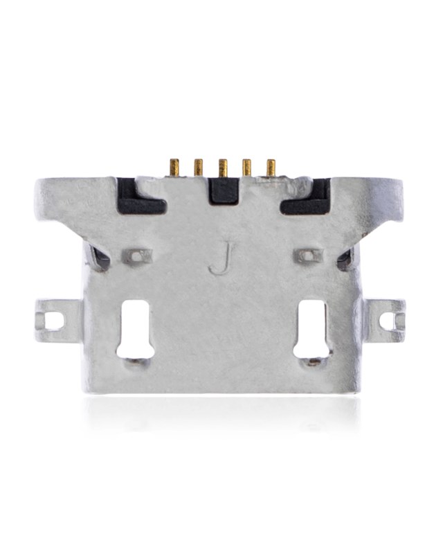 Connettore di ricarica soldering requiRosso - 05 Pin - Micro B - 4 Anchor Points (C118)