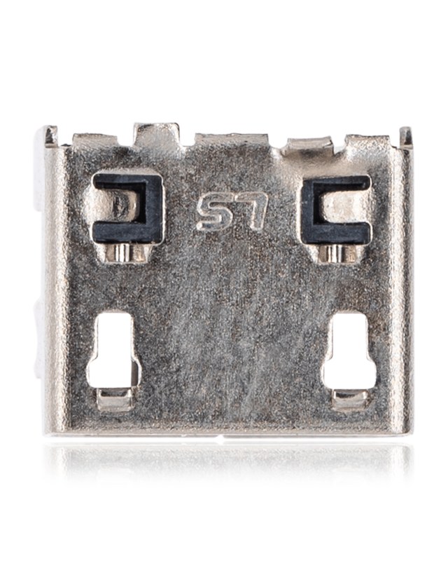 Connettore di ricarica soldering requiRosso - 05 Pin - Micro B - 4 Anchor Points (C130)