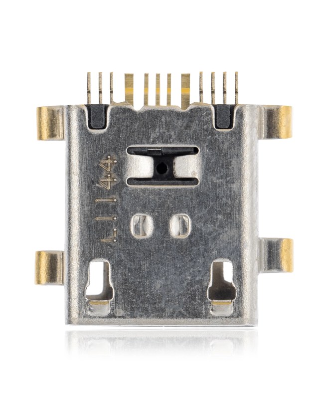 Connettore di ricarica soldering requiRosso - 12 Pin - Micro A - 4 Anchor Points (C232)
