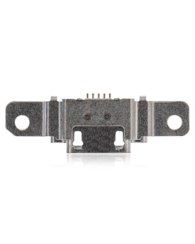 Connettore di ricarica soldering requiRosso - 05 Pin - Micro B - 6 Anchor Points (C264)