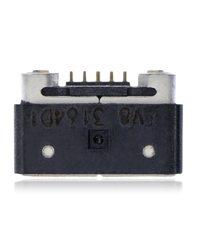 Connettore di ricarica soldering requiRosso - 05 Pin - Micro A - 4 Anchor Points (C272)