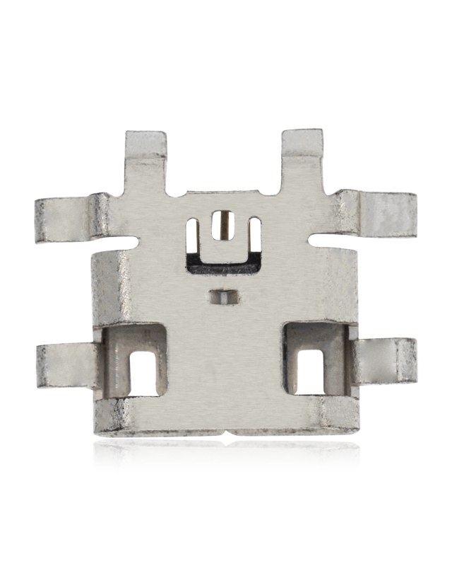 Connettore di ricarica soldering requiRosso - 05 Pin - Micro B - 6 Anchor Points (C287)