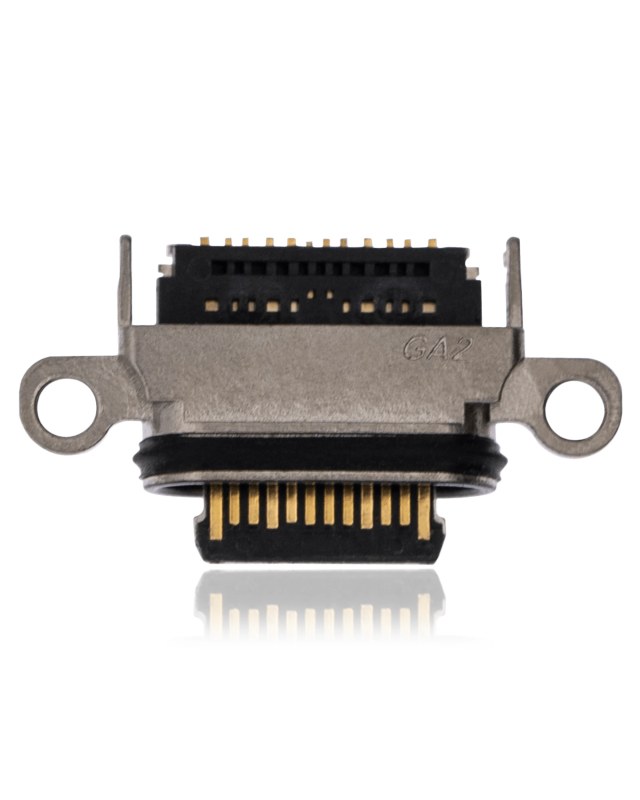 Connettore di ricarica soldering requiRosso - 24 Pin - Type C - 2 Anchor Points (C348)
