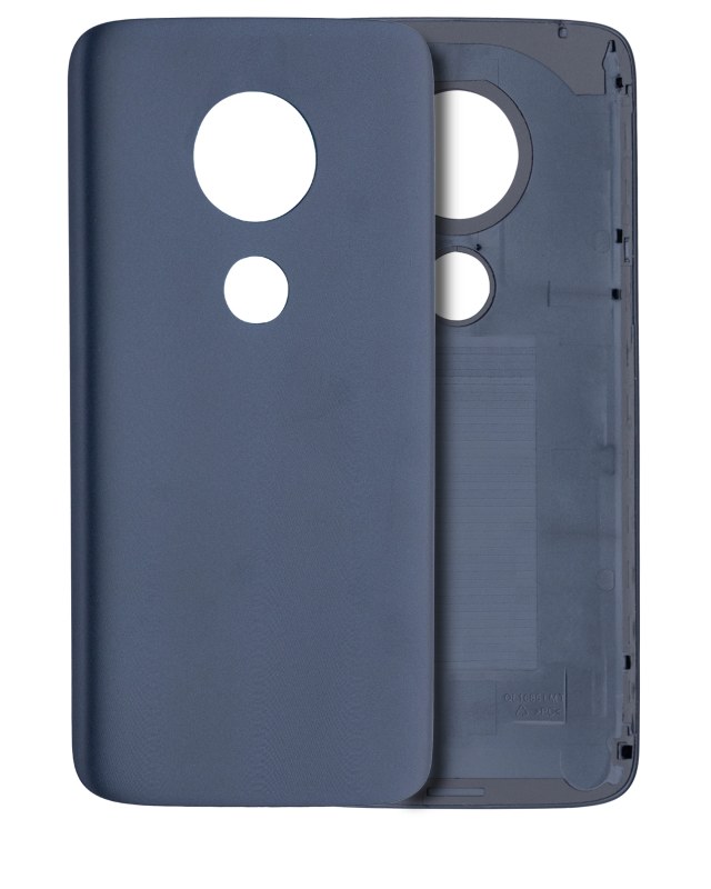 Back Cover Glass per Motorola Moto G7 Play (XT1952-3/4/DL / 2019) (US Version) (Genuine OEM) (Deep Indigo)