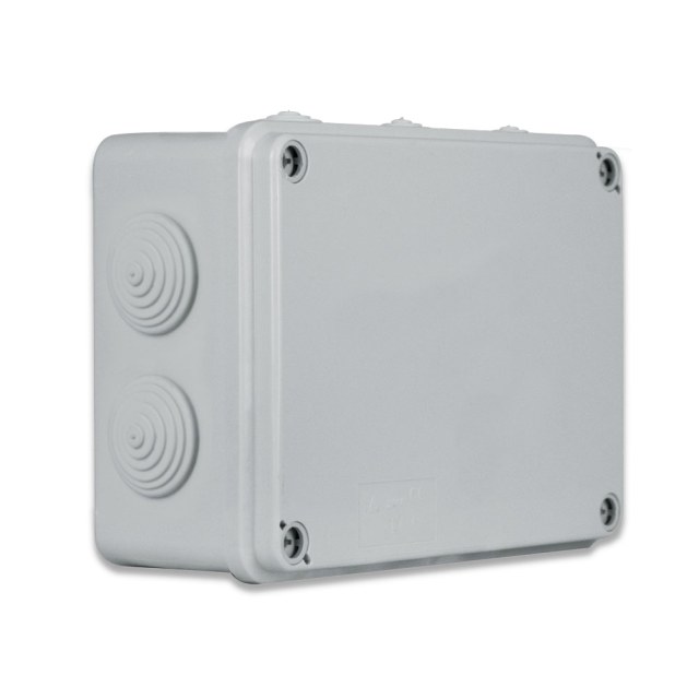Scatola Rettangolare IP65 di Derivazione da Pareti con Passacavi 150x110