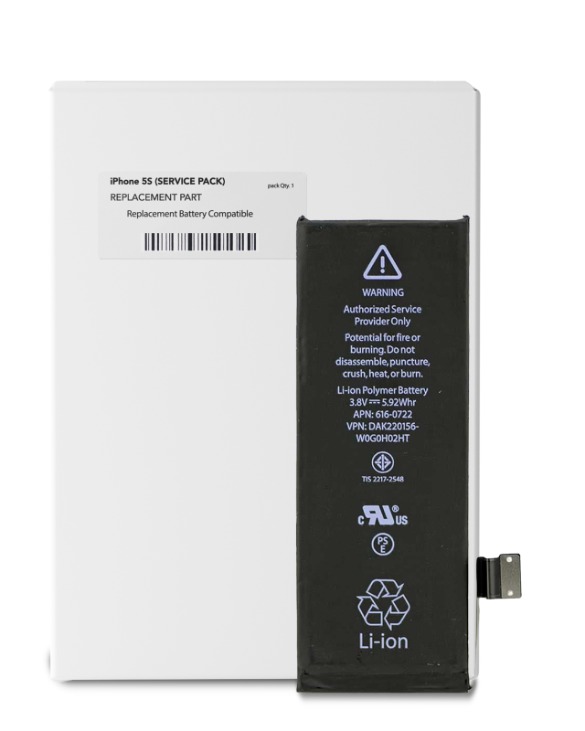 Batteria di ricambio per iPhone 5S (Service Pack)