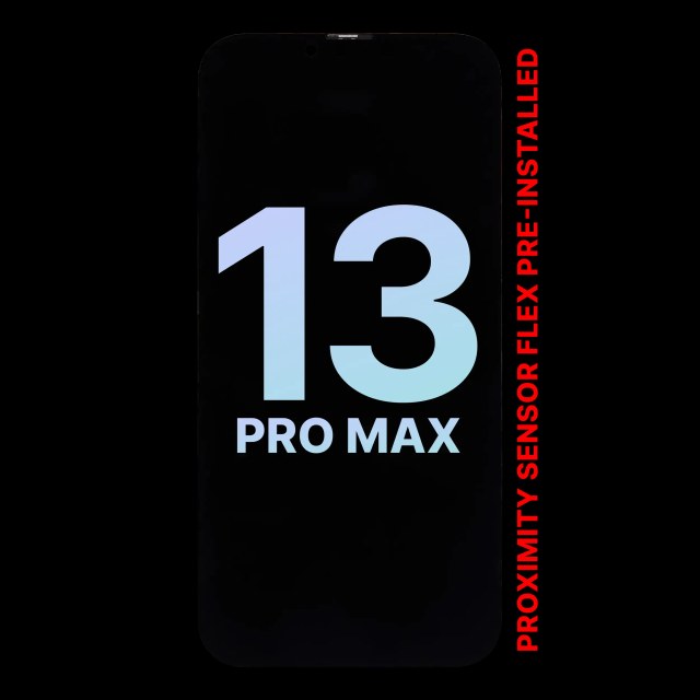 Display OLED completo con Sensore prossimità flat Pre-Installed per iPhone 13 Pro Max (Service Pack)