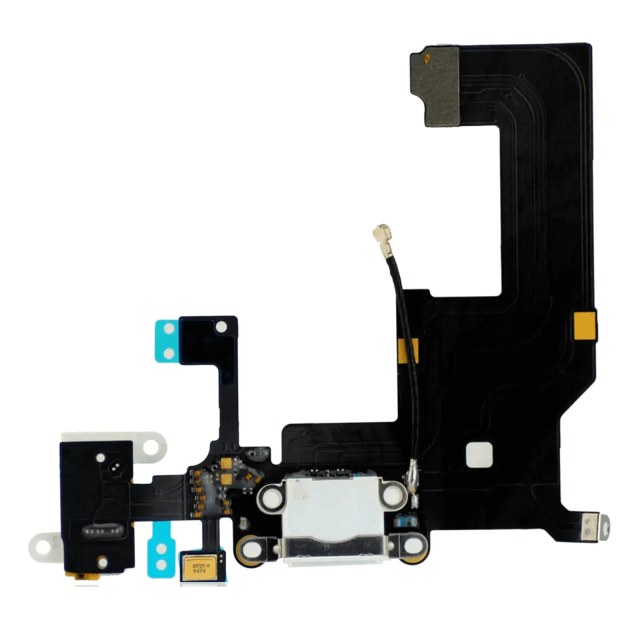 Flat connettore di ricarica per iPhone 5 (Argento)