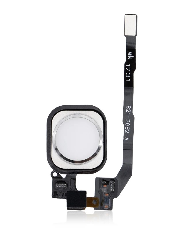 Tasto Home con flat per iPhone 5S / SE (2016) (Argento)