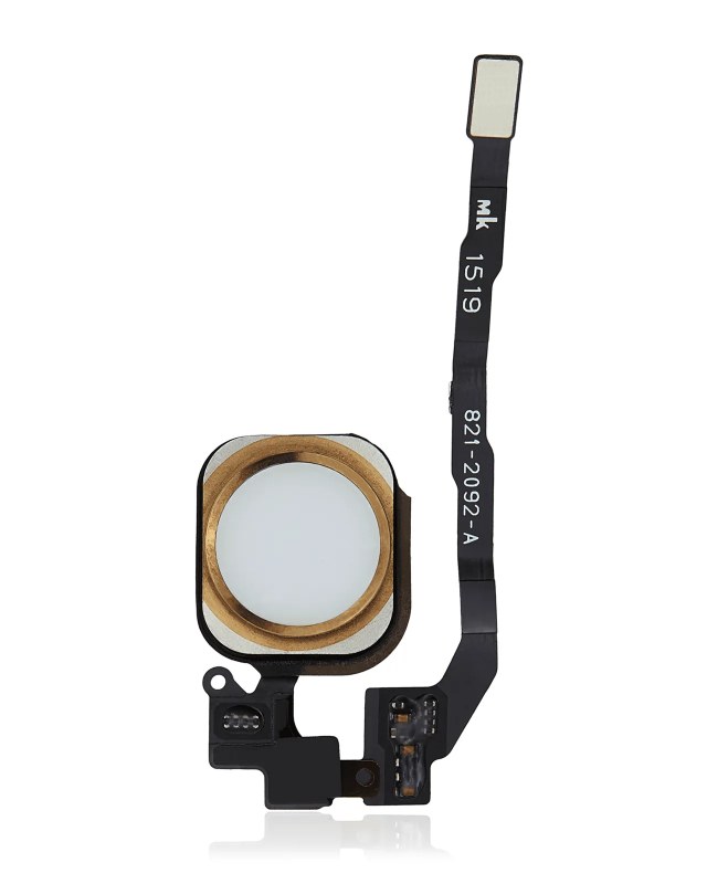 Tasto Home con flat per iPhone 5S / SE (2016) (Oro)