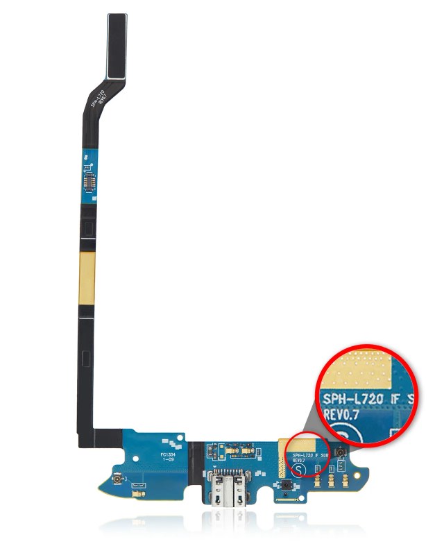 Flat connettore di ricarica per Samsung Galaxy S4 (L720) (Sprint)