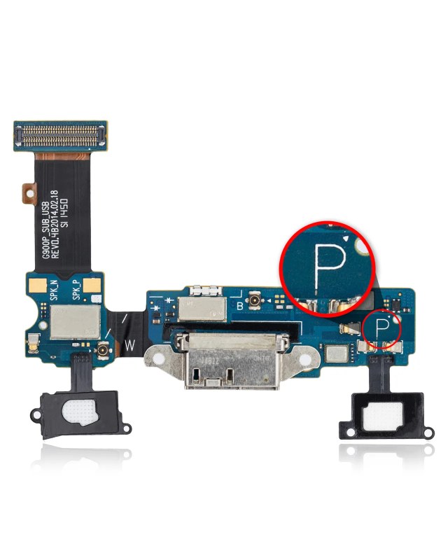 Flat connettore di ricarica per Samsung Galaxy S5 (G900P) (Sprint)