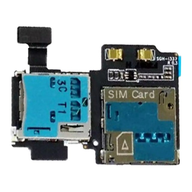 Sim Tray SD Card Reader per Samsung Galaxy S4 (i337 / M919) (AT e T / T-Mobile)