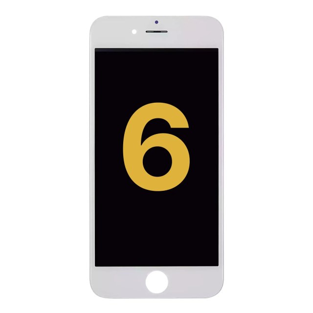Display LCD completo per iPhone 6 (Refurbished) (Bianco)