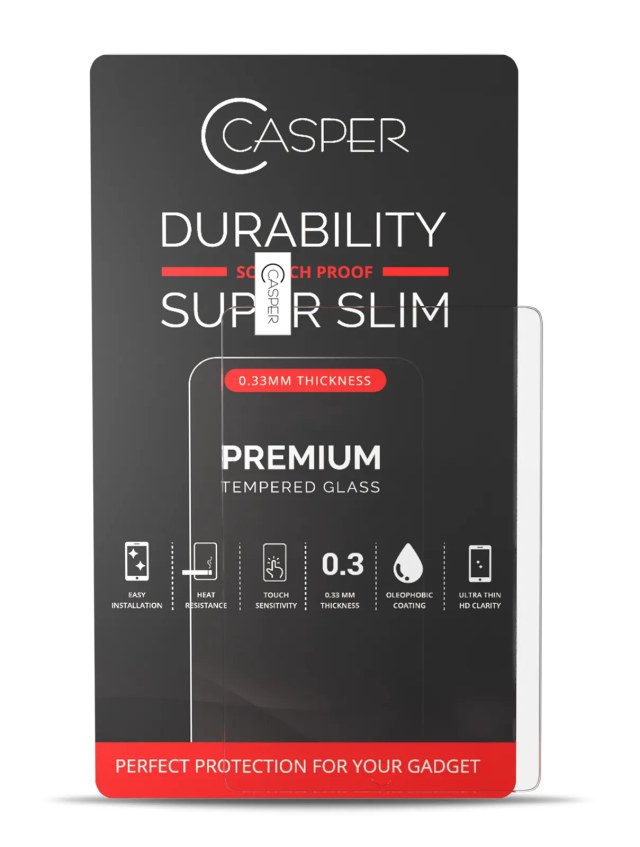 Casper Vetro temperato per iPad Mini 1 / iPad Mini 2 / iPad Mini 3 (confezione retail) (Trasparente)