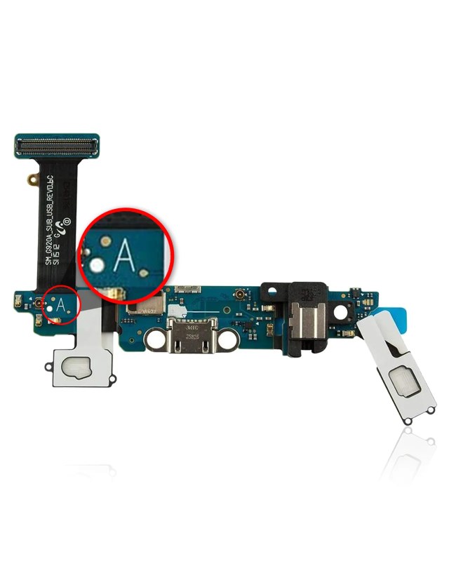 Flat connettore di ricarica per Samsung Galaxy S6 (G920A / G920W8) (AT e T / Bell Canada)