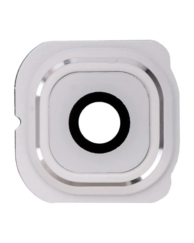 Lente fotocamera posteriore per Samsung Galaxy S6 Edge (Bianco)