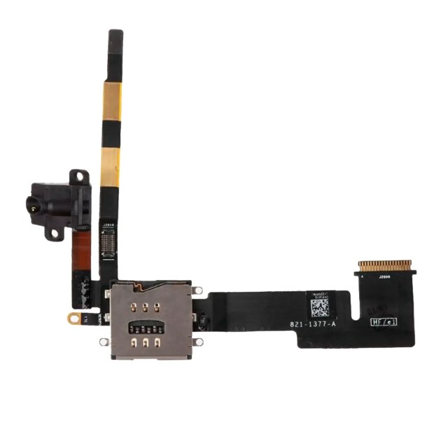 jack cuffie e Sim Card Holder flat per iPad 2 (3G)