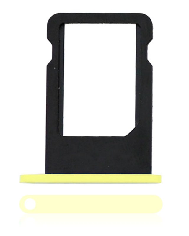 Carrellino SIM per iPhone 5C (Giallo)