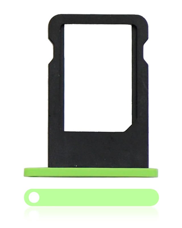 Carrellino SIM per iPhone 5C (Verde)
